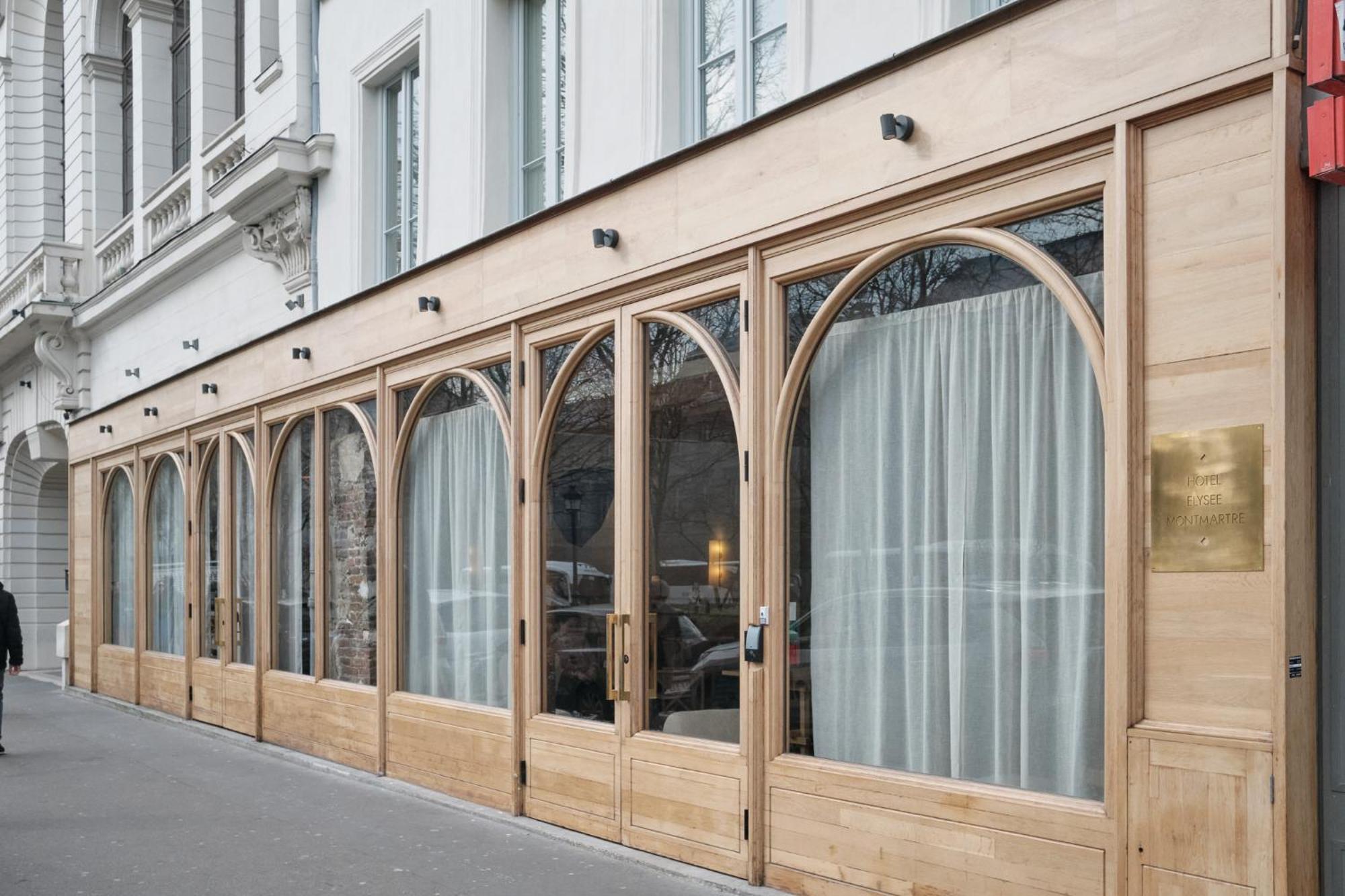 Elysee Montmartre Hotel Paris Exterior foto